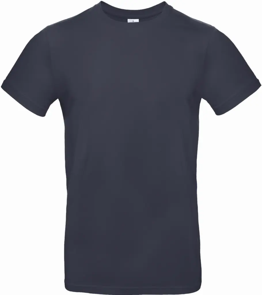 #E190 Men's T-shirt, navy — productfoto 46