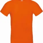 #E190 Men's T-shirt, orange — productfoto 48