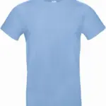 #E190 Men's T-shirt, sky blue — productfoto 56