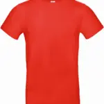 #E190 Men's T-shirt, sunset orange — productfoto 61
