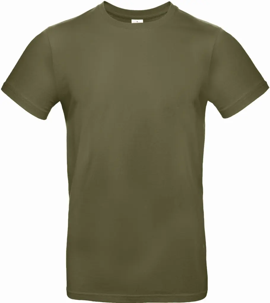 #E190 Men's T-shirt, urban khaki — productfoto 63