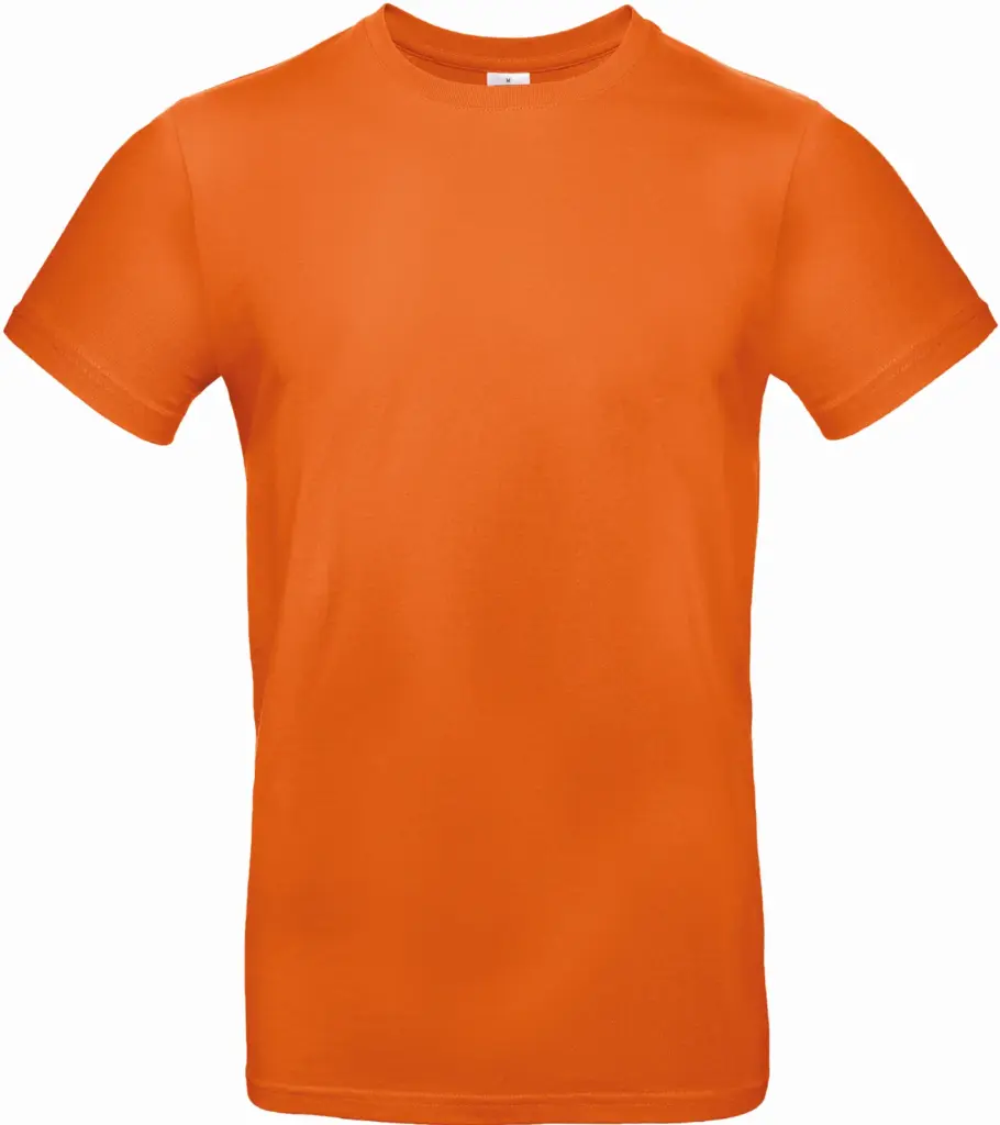 #E190 Men's T-shirt, urban orange — productfoto 64