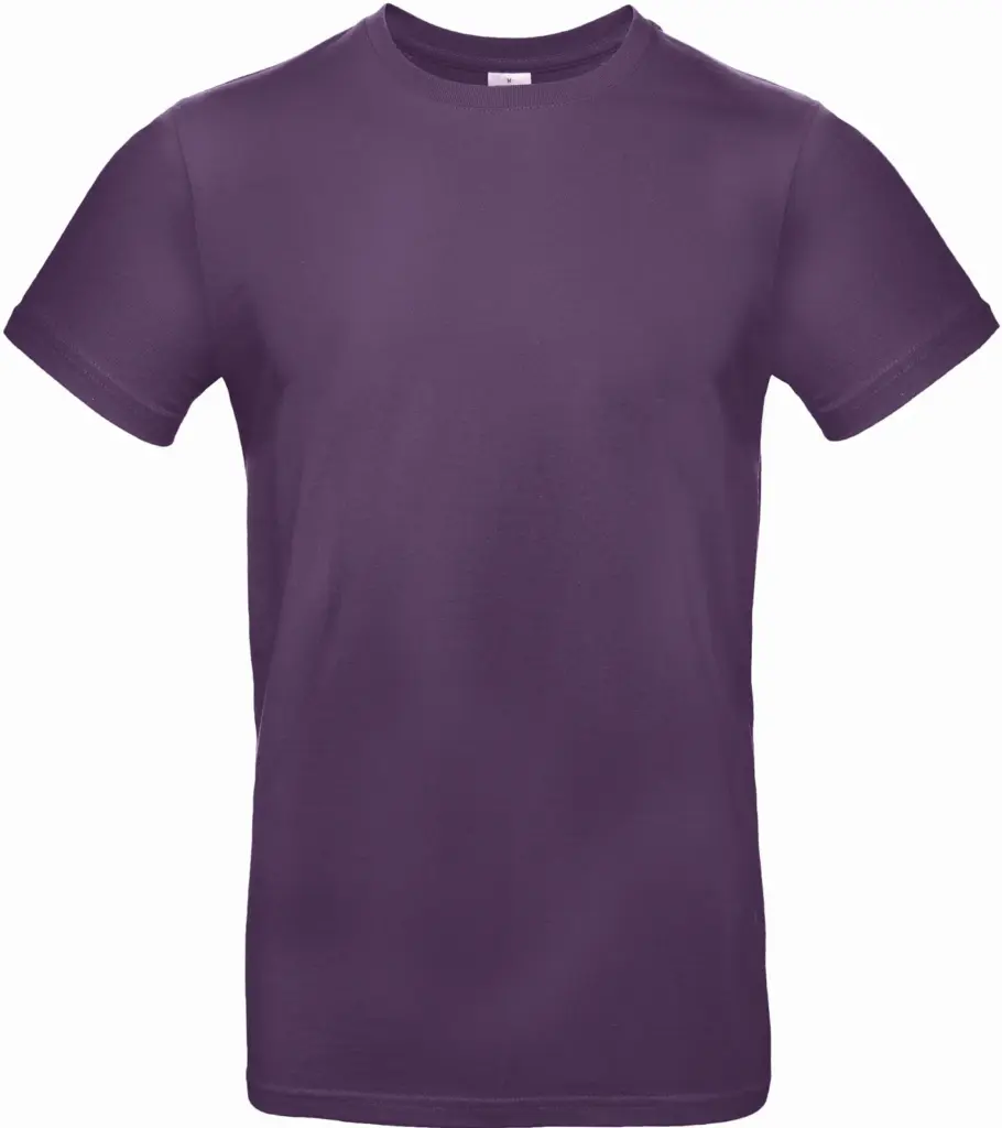 #E190 Men's T-shirt, urban purple — productfoto 65