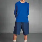 #E150 Men's T-shirt long sleeve — productfoto 4