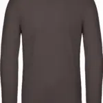 #E150 Men's T-shirt long sleeve, bear brown — productfoto 10