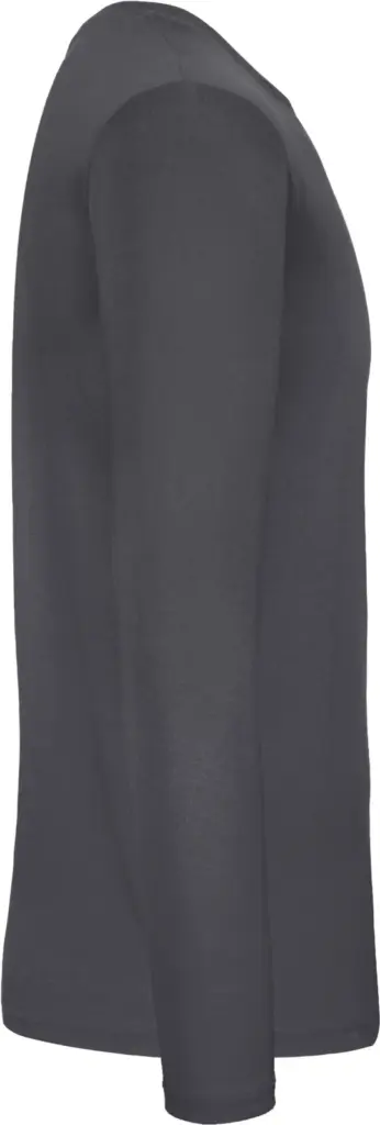 PS_CGTU05T-S_DARKGREY - Hidalgo #E150 Men's T-shirt long sleeve, dark grey — productfoto 8