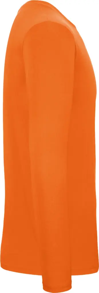 PS_CGTU05T-S_ORANGE - Hidalgo #E150 Men's T-shirt long sleeve, orange — productfoto 11