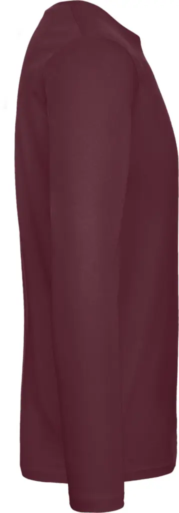 PS_CGTU07T-S_BURGUNDY - Hidalgo #E190 Men's T-shirt long sleeve, burgundy — productfoto 6