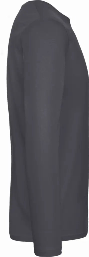 PS_CGTU07T-S_DARKGREY - Hidalgo #E190 Men's T-shirt long sleeve, dark grey — productfoto 7