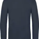 #E190 Men's T-shirt long sleeve, navy — productfoto 9