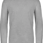 #E190 Men's T-shirt long sleeve, sport grey — productfoto 12