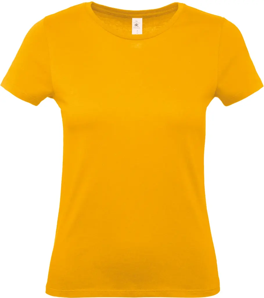 #E150 Ladies' T-shirt, apricot — productfoto 5