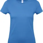 #E150 Ladies' T-shirt, azure — productfoto 8
