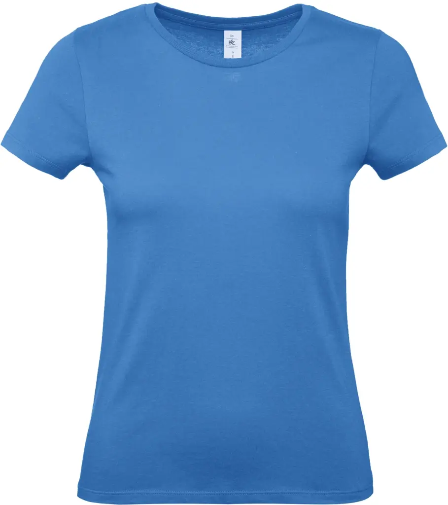#E150 Ladies' T-shirt, azure — productfoto 8