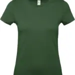 #E150 Ladies' T-shirt, bottle green — productfoto 11