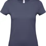 #E150 Ladies' T-shirt, denim — productfoto 16