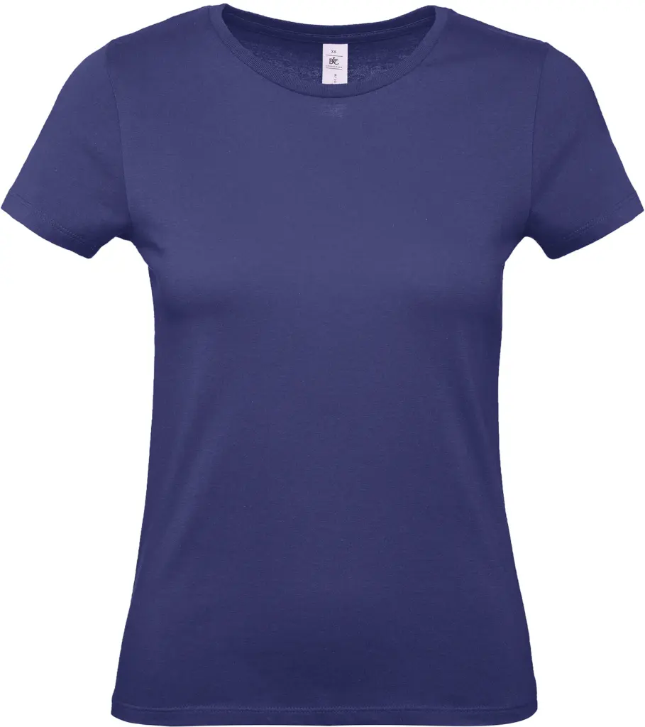 #E150 Ladies' T-shirt, electric blue — productfoto 18