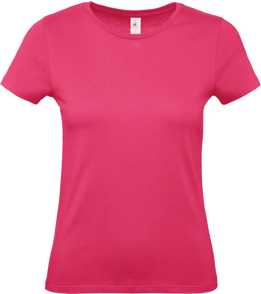 #E150 Ladies' T-shirt, fuchsia — productfoto 20