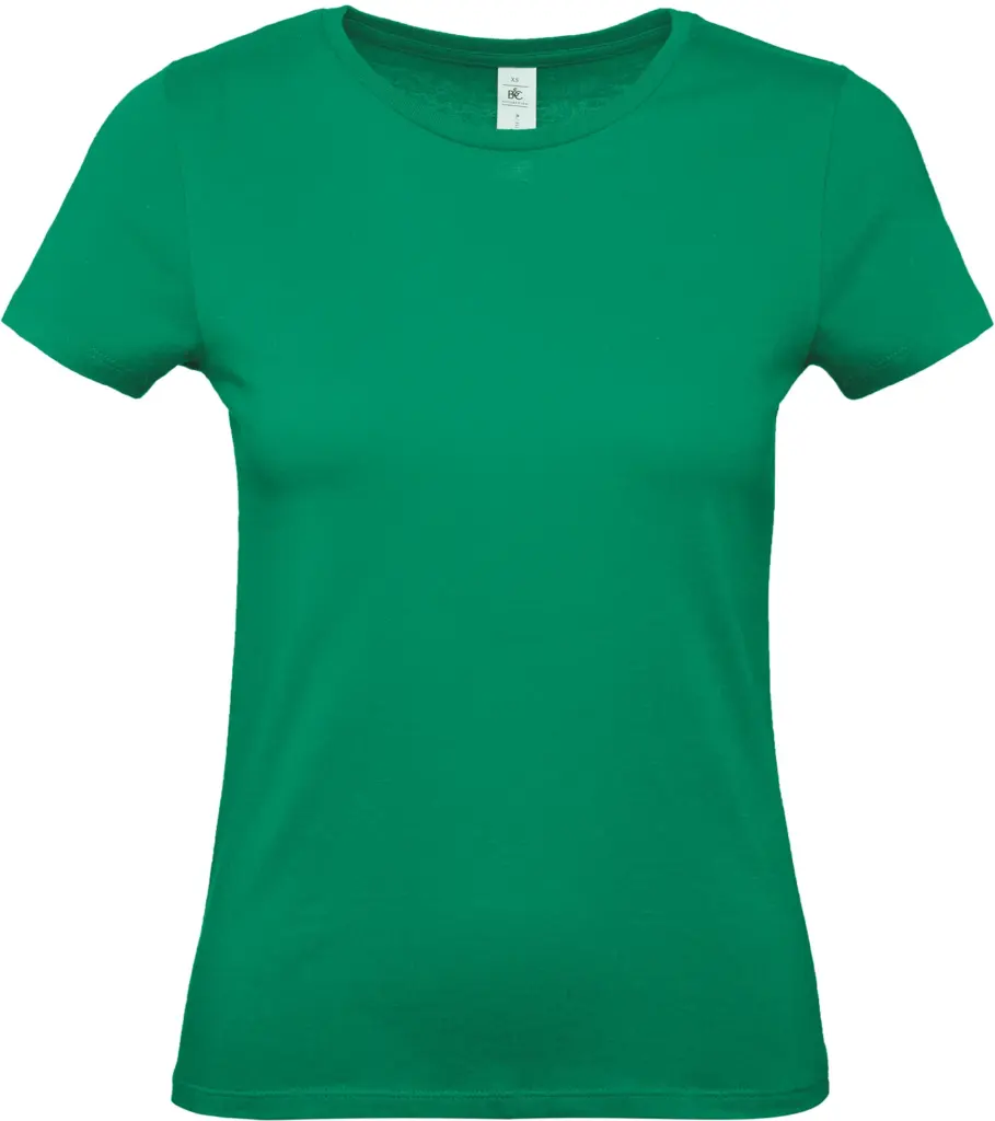 #E150 Ladies' T-shirt, kelly green — productfoto 22