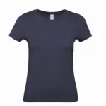 #E150 Ladies' T-shirt, navy — productfoto 27