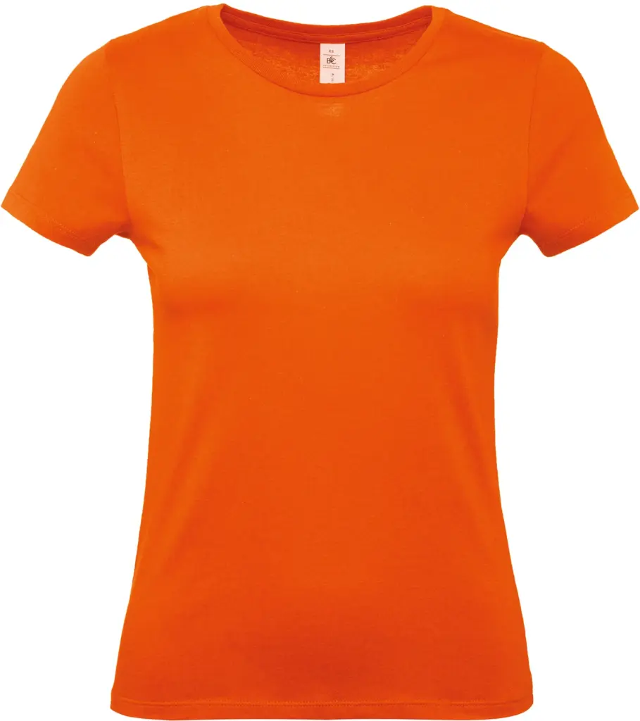 #E150 Ladies' T-shirt, orange — productfoto 29