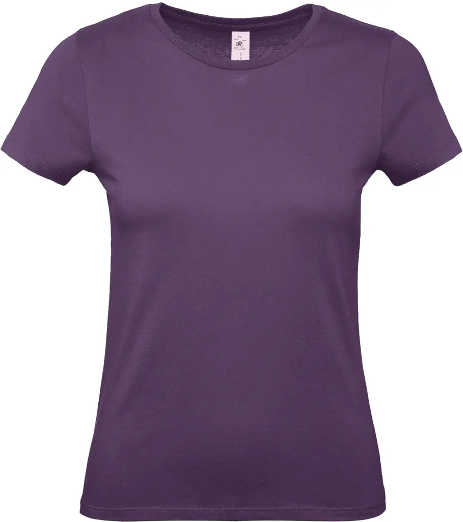 #E150 Ladies' T-shirt, radiant purple — productfoto 32