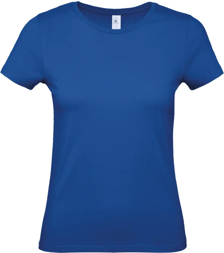 #E150 Ladies' T-shirt, royal blue — productfoto 35
