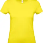 #E150 Ladies' T-shirt, solar yellow — productfoto 38