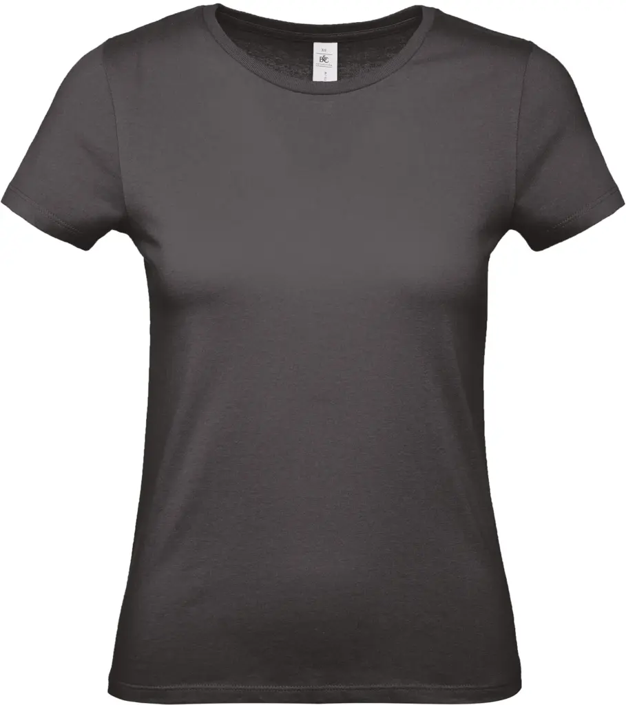 #E150 Ladies' T-shirt, urban black — productfoto 41