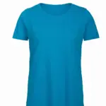Organic Cotton Inspire Crew Neck T-shirt / Woman, atoll — productfoto 3