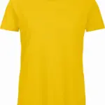 Organic Cotton Inspire Crew Neck T-shirt / Woman, gold — productfoto 7