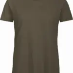 Organic Cotton Inspire Crew Neck T-shirt / Woman, khaki — productfoto 8