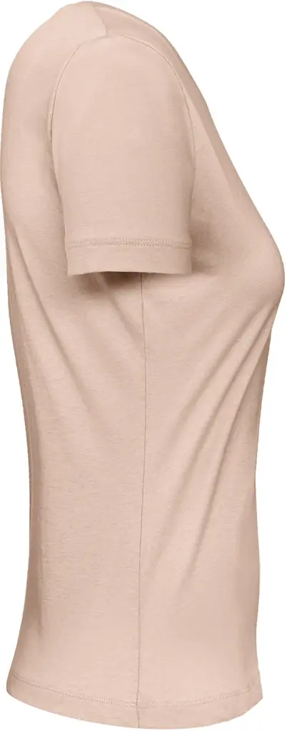 Organic Cotton Inspire Crew Neck T-shirt / Woman, millennial pink — productfoto 11