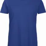 Organic Cotton Inspire Crew Neck T-shirt / Woman, royal blue — productfoto 16
