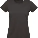 Inspire Plus Ladies' organic T-shirt, black — productfoto 9