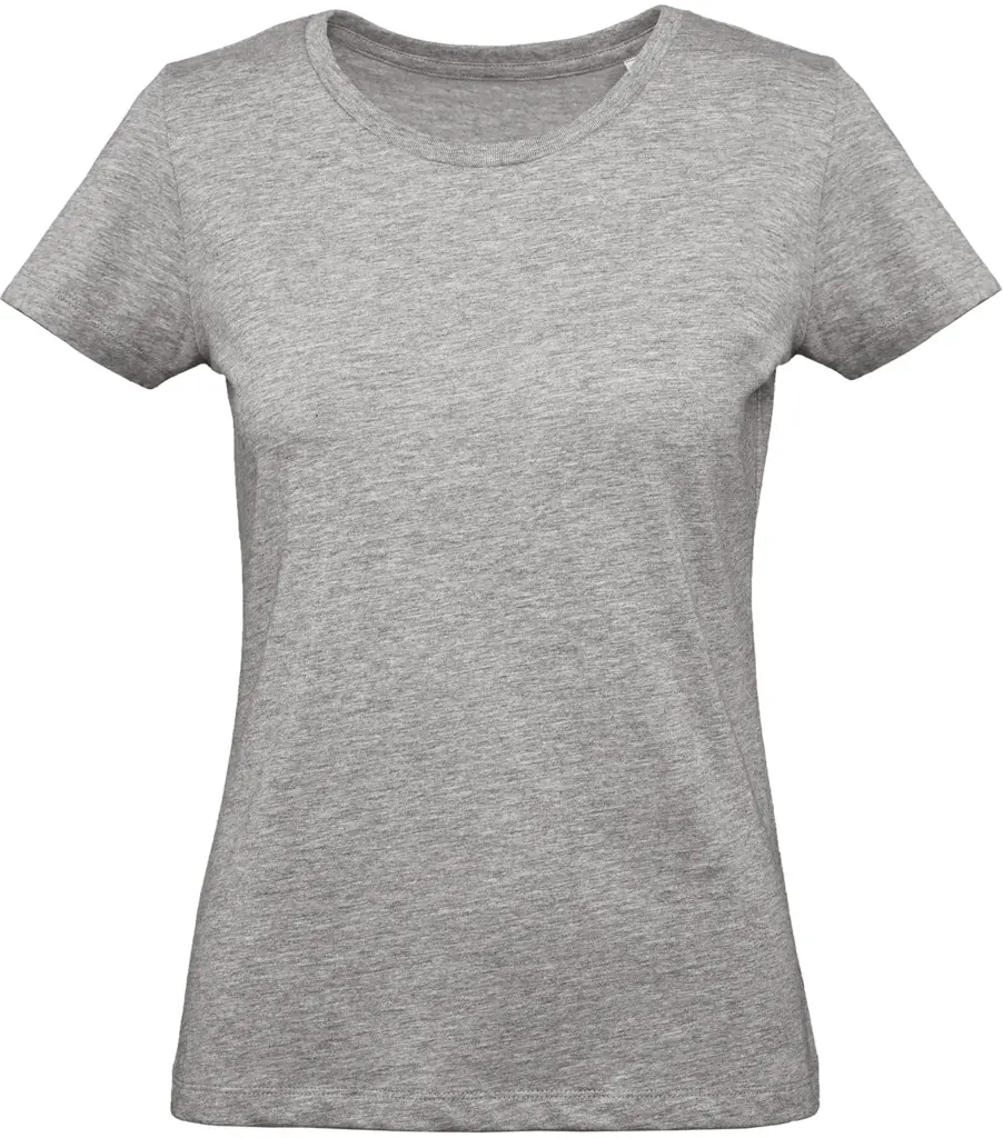 PS_CGTW049_SPORTGREY - Hidalgo Inspire Plus Ladies' organic T-shirt, sport grey — productfoto 11