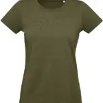 PS_CGTW049_URBANKHAKI - Hidalgo Inspire Plus Ladies' organic T-shirt, urban khaki — productfoto 12