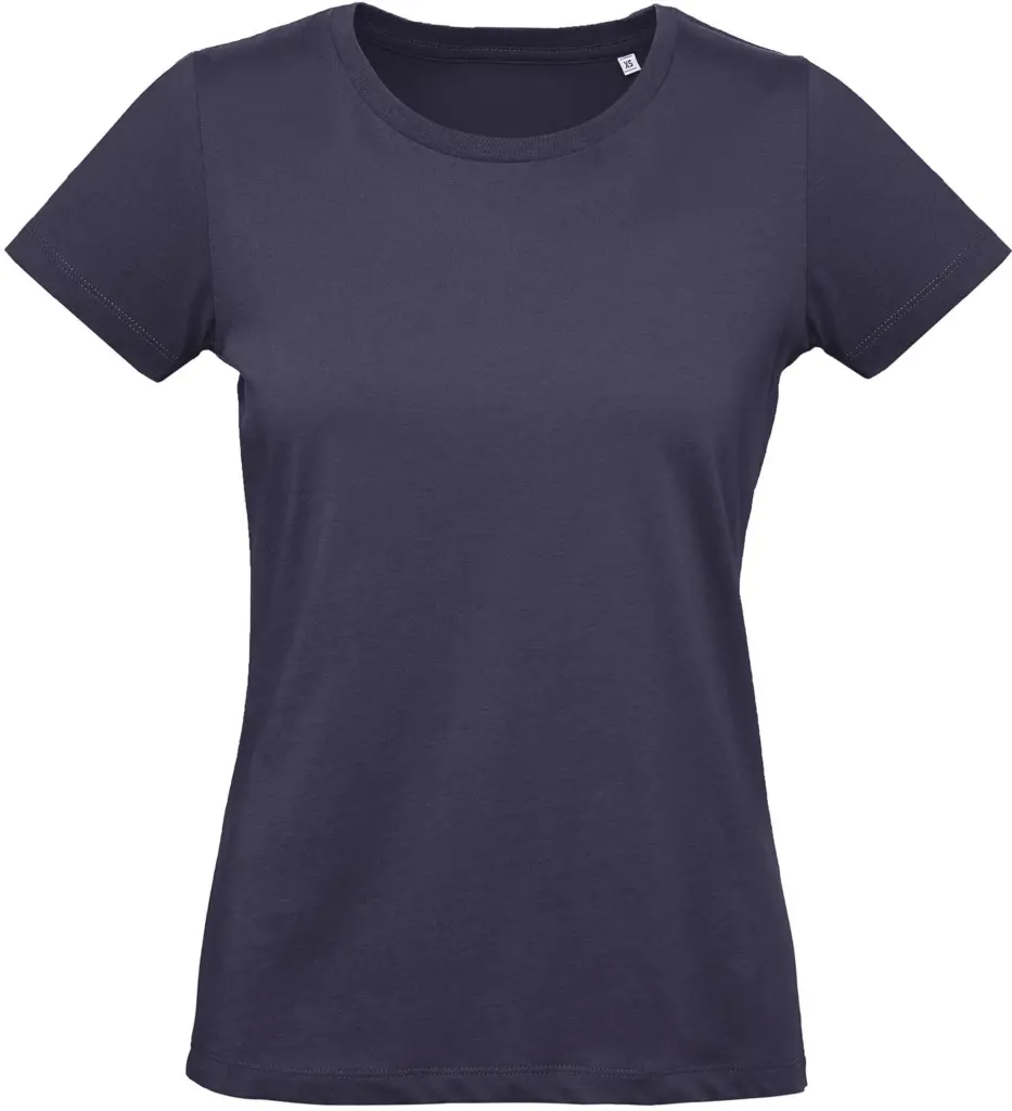 PS_CGTW049_URBANNAVY - Hidalgo Inspire Plus Ladies' organic T-shirt, urban navy — productfoto 13