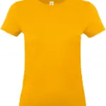 #E190 Ladies' T-shirt, apricot — productfoto 8