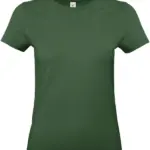 #E190 Ladies' T-shirt, bottle green — productfoto 11
