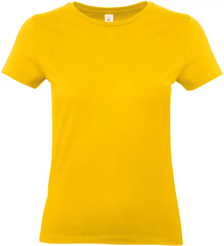 #E190 Ladies' T-shirt, gold — productfoto 19