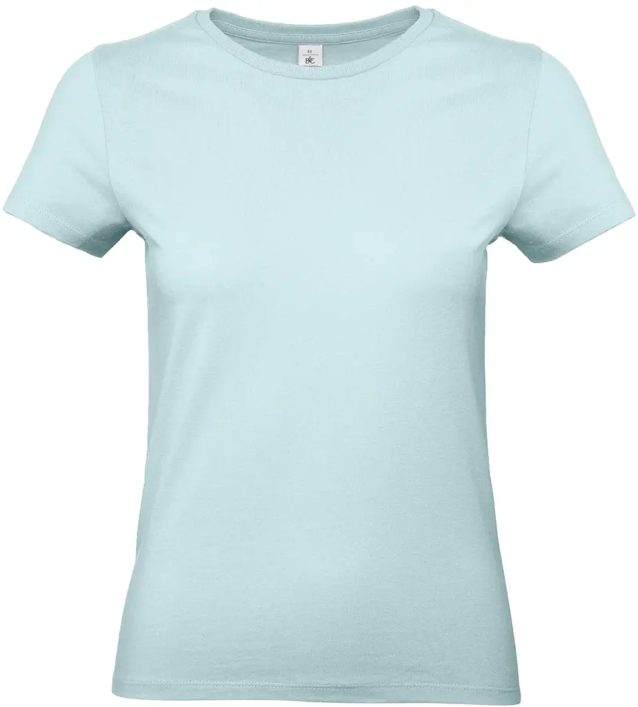 #E190 Ladies' T-shirt, millennial mint — productfoto 22