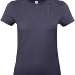 #E190 Ladies' T-shirt, navy blue — productfoto 25