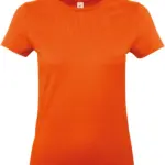 #E190 Ladies' T-shirt, orange — productfoto 26