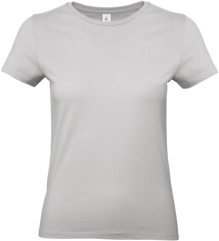 #E190 Ladies' T-shirt, pacific grey — productfoto 29