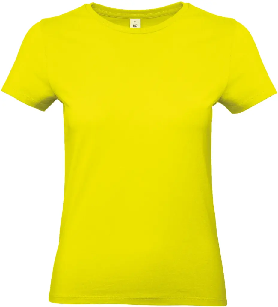 #E190 Ladies' T-shirt, pixel lime — productfoto 30