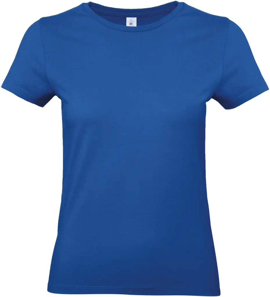 #E190 Ladies' T-shirt, royal blue — productfoto 33