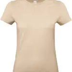 #E190 Ladies' T-shirt, sand — productfoto 34