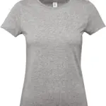#E190 Ladies' T-shirt, sport grey — productfoto 38