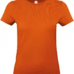 #E190 Ladies' T-shirt, urban orange — productfoto 43